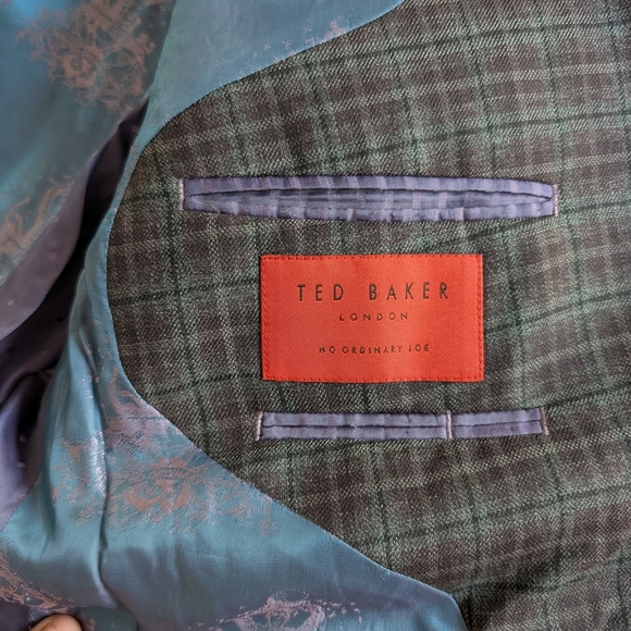 🇬🇧Ted Baker Plaid Sport Coat - Picture 11 of 14